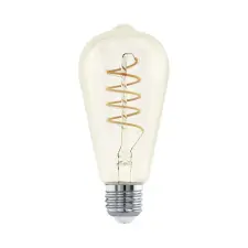 EGLO 110077 Spiral E27-LED-ST64 fényforrás, 4W=26W, 2700K, 270 lm villanyszerelés