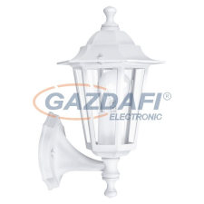 EGLO 22463 Kült.fali fel E27 1x60W fehér Laterna5 kültéri világítás