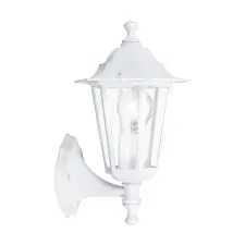EGLO 22463 Kült.fali fel E27 1x60W fehér Laterna5 kültéri világítás