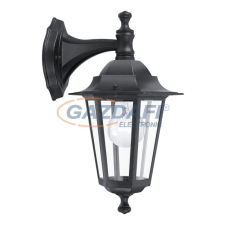 EGLO 22467 Kült.fali le E27 1x60W fekete Laterna4 kültéri világítás