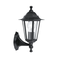 EGLO 22468 Kült.fali fel E27 1x60W fekete Laterna4 kültéri világítás