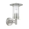 EGLO 30184 Kültéri fali E27 1x60W nemes acél Lisio