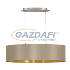 EGLO 31613 Text.függ E27 2x60W 78cm szbar Maserlo világítás