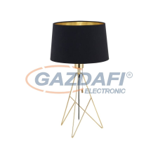 EGLO 39179 Asztali E27 60W fekete/arany Camporale világítás