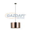 EGLO 39356 függeszték E27 60W 45cm barna/vréz Saganto