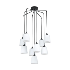 EGLO 39738 Függ.E27 9x40W fekete/fehér Bernabetta világítás