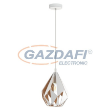 EGLO 43001 Függeszték E27 60W fehér/arany Carlton1 világítás