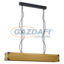 EGLO 43159 függeszték E27 4x40W fekete/barna Harborough világítás