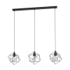 EGLO 43361 Függeszték E27 3x60W fekete Straiton