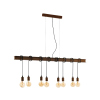 EGLO 43524 Függ E27 8x60W antik barna Townshend4