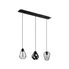 EGLO 43581 Függeszték E27 3x40W fekete Distaff