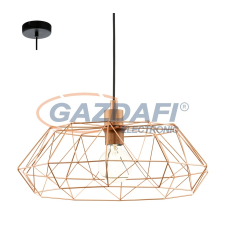 EGLO 49488 függeszték E27 60W réz Carlton2 világítás