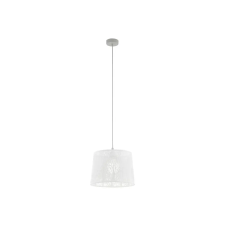 EGLO 49489 függeszték E27 1x60W matt nikkel/fehér Hambleton világítás