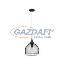 EGLO 49736 függeszték E27 60W 28cm fekete Straiton világítás