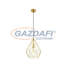 EGLO 49933 függeszték E27 1x60W arany Carlton világítás