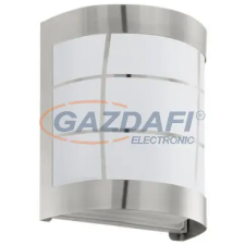 EGLO 75236 LED kültéri fali lámpa 1x4W,IP44,nemesacél.Cerno kültéri világítás
