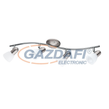 EGLO 75301 LEDmennyE14 4x4W1280Lm nik/króm Dakar6 világítás