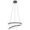  EGLO 900472 LED függeszték 3000K 4800Lm fek/feh Ruotale