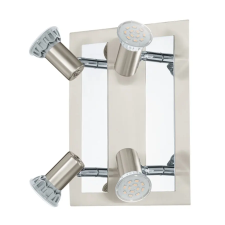 EGLO 90916 mennyezeti GU10 LED 4x5W m.nikkel/króm Rottelo világítás
