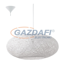 EGLO 93373 Függeszték E27 60W 45cm fehér Campilo világítás