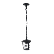 EGLO 93406 outdoor-hanging-lamp 1-light E27 60W, black/clear 'ALORIA' kültéri világítás
