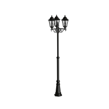 EGLO 93465 outdoor-floor lamp, black-silver, H2200 kültéri világítás