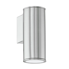 EGLO 94106 LED-es kültéri fali GU10 1x3W IP44 nemes acél Riga kültéri világítás
