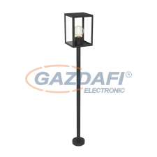 EGLO 94833 Kültéri álló E27 1x60W fekete/üveg Alamonte kültéri világítás