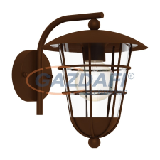 EGLO 94855 Kültéri fali le E27 1x60W barna Pulfero1 kültéri világítás