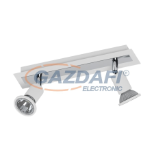 EGLO 94959 LED fali/ mennyezeti GU10 2x5W fehér/króm Sarria világítás