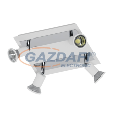 EGLO 94962 LED mennyezeti GU10 4x5W fehér/króm Sarria világítás