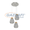 EGLO 95526 Függeszték E27 3x60W barna/szürke Tarega