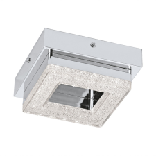 EGLO 95655 FRADELO beltéri LED-es fali-mennyezeti lámpa, króm színben, MAX 1X4W teljesítménnyel, LED fényforrással , 400lm fényárammal, 3000K színhőmérséklettel, IP20 ( EGLO 95655 ) világítás