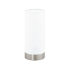 EGLO 95776 Asztali E27 1x60W króm/fehér Damasco