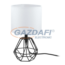EGLO 95789 Asztali E14 1x60W fekete/fehér Carlton2 világítás