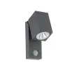 EGLO 96287 LEDkültéri fali 5W 500Lm IP44 szenz.antracit Sakeda