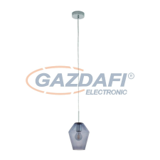 EGLO 96773 Függeszték E27 1x28W króm/átlátszó fekete Murmillo világítás