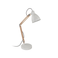 EGLO 96957 - asztali lámpa TORONA 1 1xE14/60W/230V fehér világítás