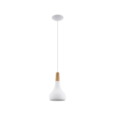 EGLO 96981 - függeszték SABINAR 1xE27/60W/230V 180mm fehér világítás