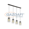 EGLO 97066 Függeszték E27 4x60W barna Estevau