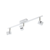 EGLO 97508 Fali/mennyezeti GU10 LED 3x5W fehér/matt nikkel Vergiano