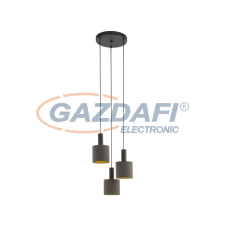 EGLO 97684 függeszték E27 3x60W barna/cappuccino Concessa1 világítás