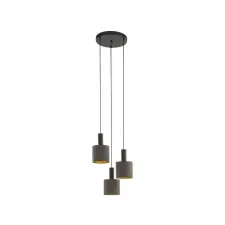 EGLO 97684 függeszték E27 3x60W barna/cappuccino Concessa1 világítás