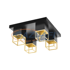 EGLO 97731 LED mennyezeti GU10 4x5W fekete/arany Montebaldo világítás