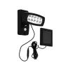 EGLO 98187 Szolár LED kültéri fali lámpa 2W mozgásérzékelős fekete Palizzi