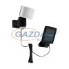 EGLO 98195 Szolár LED kültéri fali lámpa 5,4W mozgásérzékelős fekete Casabas