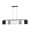 EGLO 98588 függeszték E14 5x25W fekete/szürke/fehete Almeida1