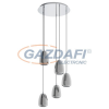 EGLO 98617 Függeszték E27 5x40W króm Alobrase