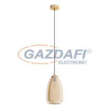 EGLO 98648 Függeszték E27 1x40W 20cm csiszolt réz/borostyán Alobrase világítás