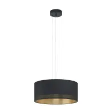 EGLO 99274 Függ.E27 3x40W fekete/arany Esteperra világítás